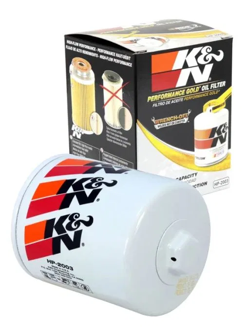 HP-2003 – K&N FILTER Oil Filter, High Flow Premium Media Canister Style - view 2